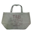 Qingdao Factory Eco-Friendly Body Material Handles Recyclable Organic Cotton Hemp Canvas Linen Shopping Bag